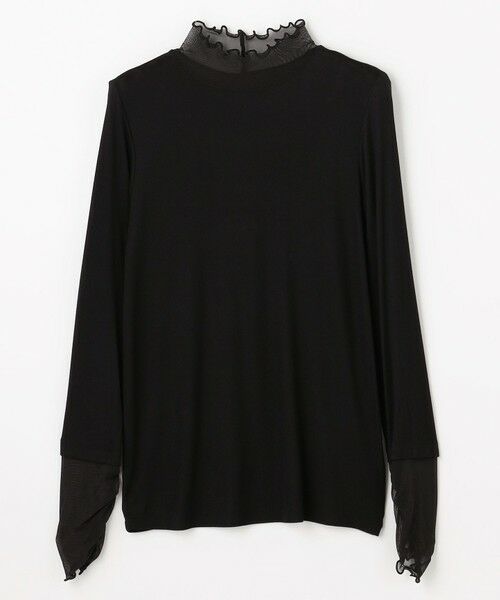 ANY / エニィ カットソー | 【新色追加】シアーコンビタートル | 詳細15