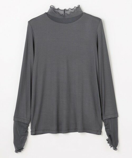 ANY / エニィ カットソー | 【新色追加】シアーコンビタートル | 詳細22