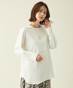 ANY / エニィ カットソー | シャツコンビレイヤードインナー