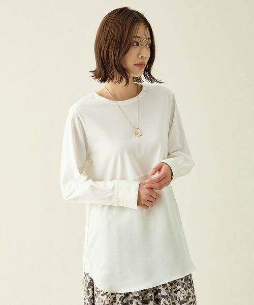 ANY / エニィ カットソー | シャツコンビレイヤードインナー | 詳細1