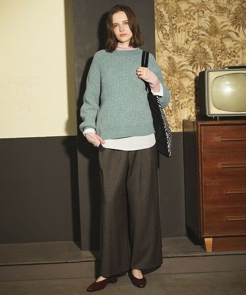 ANY / エニィ カットソー | シャツコンビレイヤードインナー | 詳細3