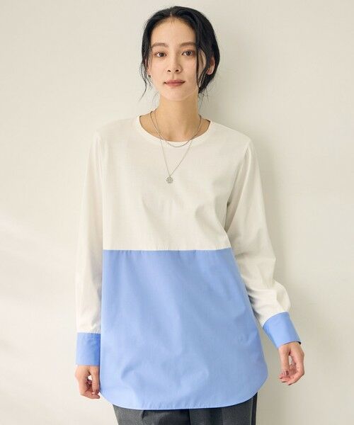 ANY / エニィ カットソー | シャツコンビレイヤードインナー | 詳細26