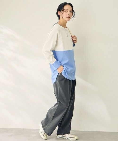 ANY / エニィ カットソー | シャツコンビレイヤードインナー | 詳細29