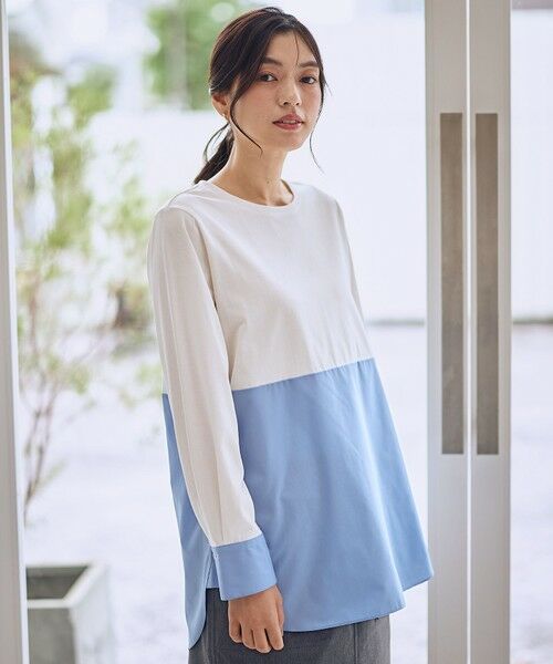 ANY / エニィ カットソー | シャツコンビレイヤードインナー | 詳細20