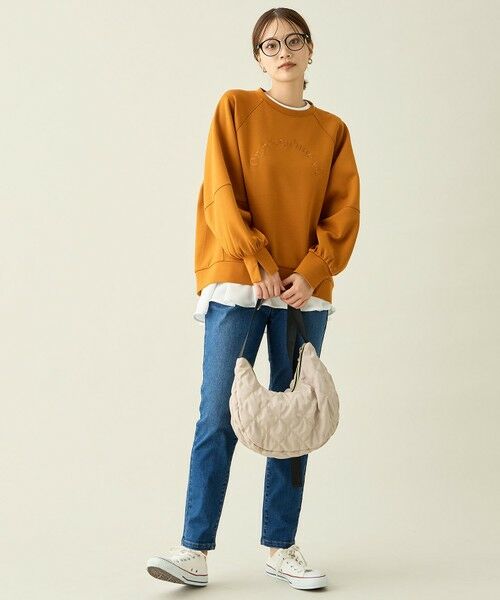 ANY / エニィ カットソー | 【WEB限定】サテンコンビペプラムカットソー | 詳細16