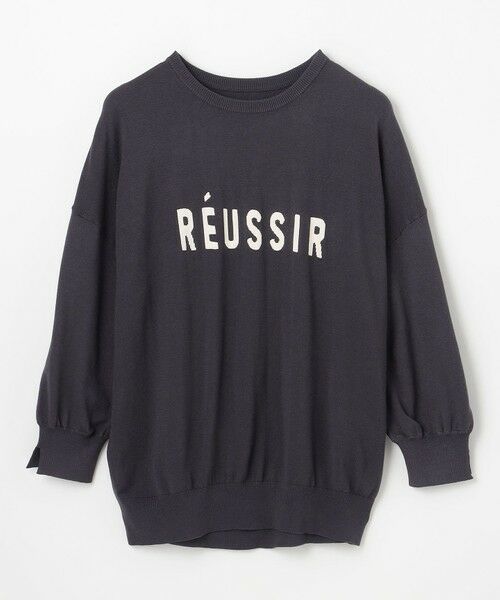 ANY / エニィ ニット・セーター | インターシャロゴニットプルオーバー | 詳細23