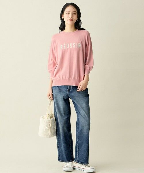 ANY / エニィ ニット・セーター | インターシャロゴニットプルオーバー | 詳細25