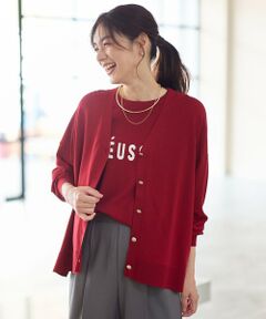 ANY / エニィ カーディガン・ボレロ | ゆるＶネックカーディガン