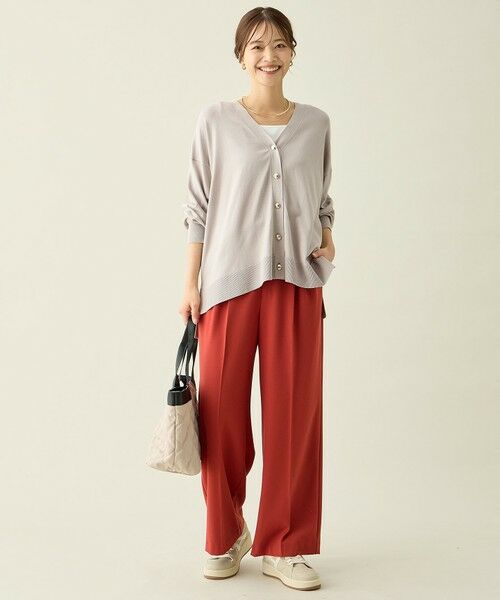 ANY / エニィ カーディガン・ボレロ | ゆるＶネックカーディガン | 詳細1