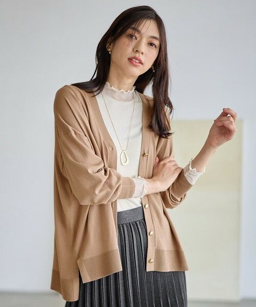ANY / エニィ カーディガン・ボレロ | ゆるＶネックカーディガン | 詳細20