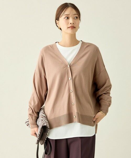ANY / エニィ カーディガン・ボレロ | ゆるＶネックカーディガン | 詳細23