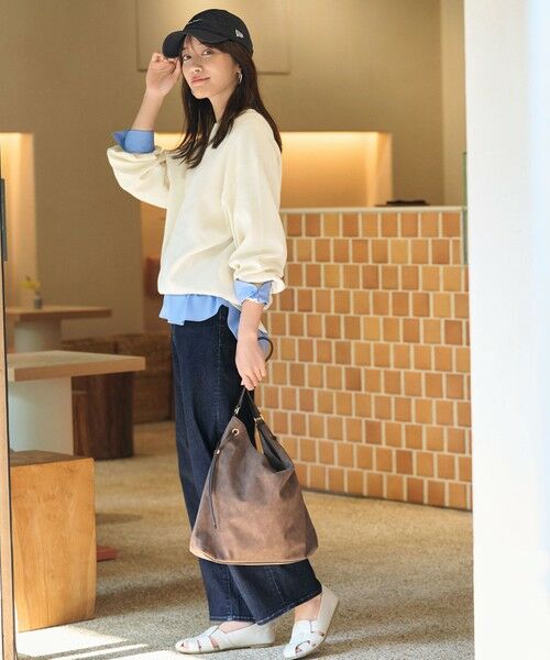 ANY / エニィ ニット・セーター | スウェットライクニット | 詳細1