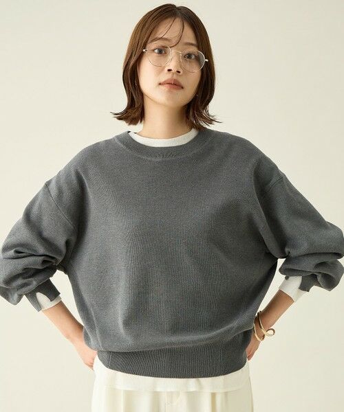 ANY / エニィ ニット・セーター | スウェットライクニット | 詳細3