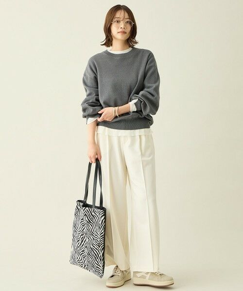 ANY / エニィ ニット・セーター | スウェットライクニット | 詳細5