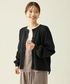 ANY / エニィ カーディガン・ボレロ | スウェットライクニットカーディガン