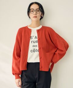 ANY / エニィ カーディガン・ボレロ | スウェットライクニットカーディガン