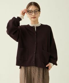 ANY / エニィ カーディガン・ボレロ | スウェットライクニットカーディガン