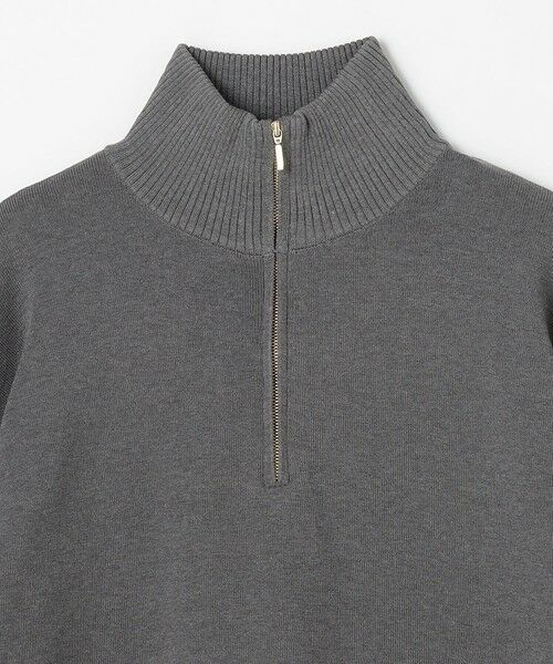 ANY / エニィ ニット・セーター | スウェットライクハーフジップニット | 詳細18