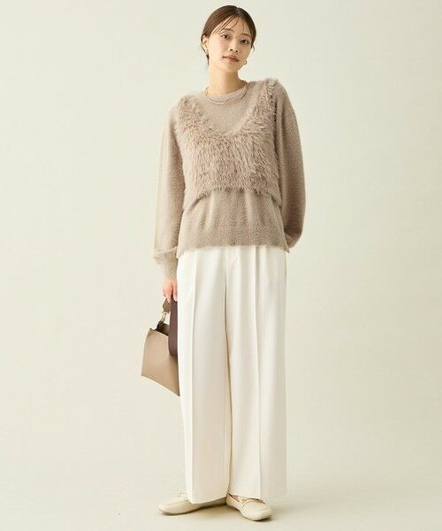 ANY / エニィ ベスト | ロングシャギーニットベスト | 詳細11