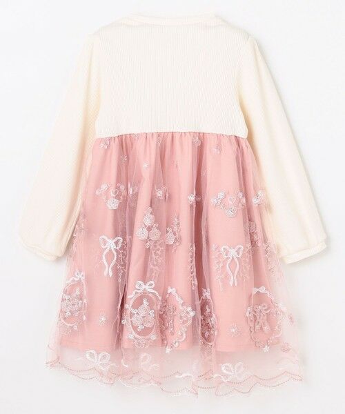 ANY / エニィ ロング・マキシ丈ワンピース | バレエ刺繍チュールワンピース | 詳細17