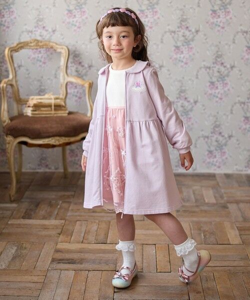 ANY / エニィ ロング・マキシ丈ワンピース | バレエ刺繍チュールワンピース | 詳細5