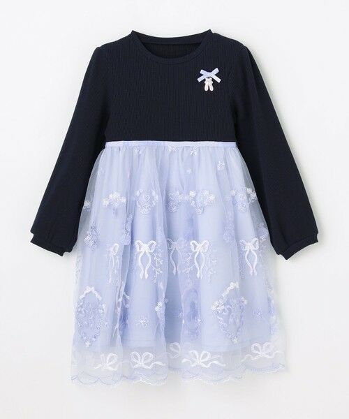 ANY / エニィ ロング・マキシ丈ワンピース | バレエ刺繍チュールワンピース | 詳細27