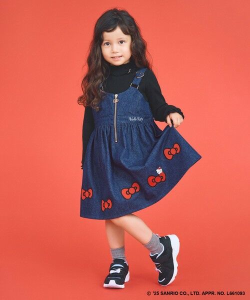 ANY / エニィ ロング・マキシ丈スカート | 【ハローキティ×ANY KIDS】デニムジャンパースカート | 詳細1