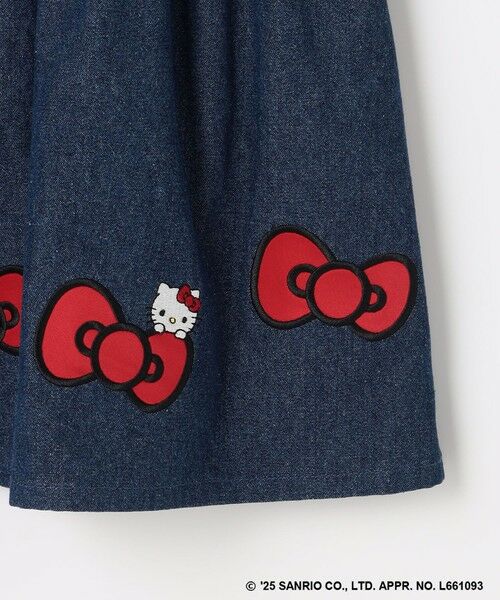 ANY / エニィ ロング・マキシ丈スカート | 【ハローキティ×ANY KIDS】デニムジャンパースカート | 詳細8