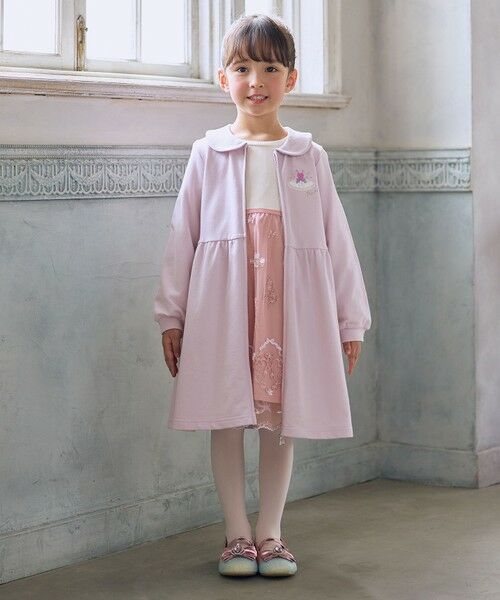 ANY / エニィ ロング・マキシ丈ワンピース | バレエ刺繍チュールワンピース | 詳細10