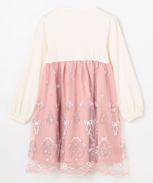 ANY / エニィ ロング・マキシ丈ワンピース | バレエ刺繍チュールワンピース | 詳細17