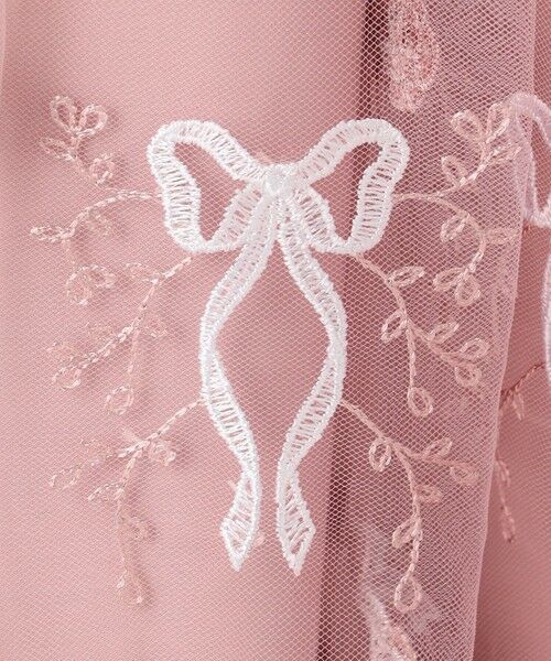 ANY / エニィ ロング・マキシ丈ワンピース | バレエ刺繍チュールワンピース | 詳細23