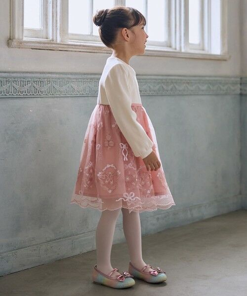 ANY / エニィ ロング・マキシ丈ワンピース | バレエ刺繍チュールワンピース | 詳細9