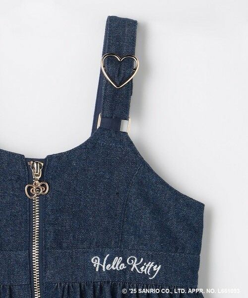ANY / エニィ ロング・マキシ丈スカート | 【ハローキティ×ANY KIDS】デニムジャンパースカート | 詳細6