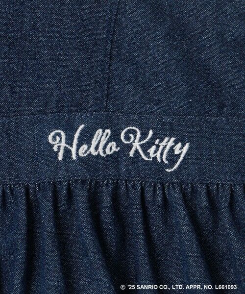 ANY / エニィ ロング・マキシ丈スカート | 【ハローキティ×ANY KIDS】デニムジャンパースカート | 詳細7