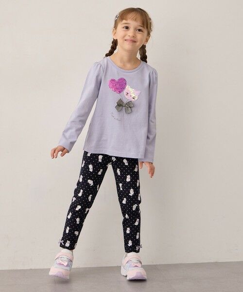 ANY / エニィ レギンス・スパッツ | 総柄プリント レギンス | 詳細11