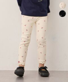 ANY / エニィ レギンス・スパッツ | 総柄テレコ レギンス