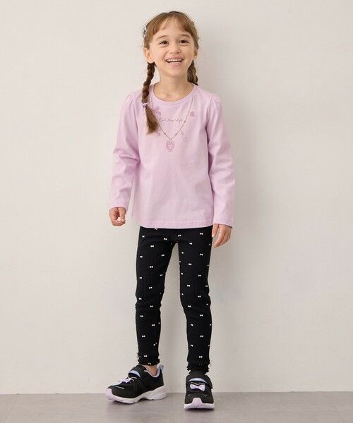 ANY / エニィ レギンス・スパッツ | 総柄テレコ レギンス | 詳細6