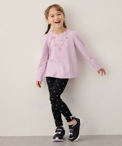 ANY / エニィ レギンス・スパッツ | 総柄テレコ レギンス | 詳細7