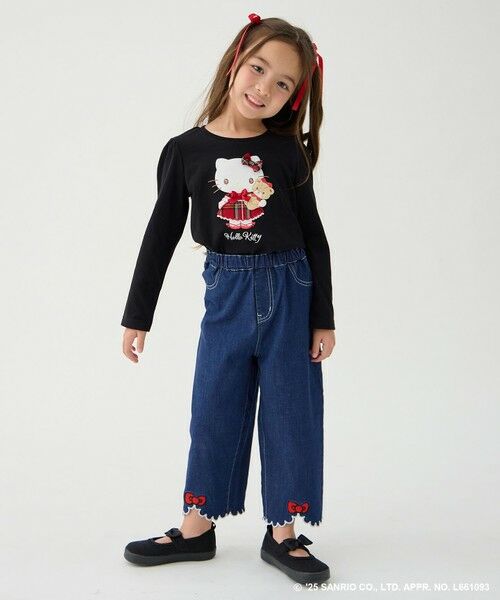 ANY / エニィ その他パンツ | 【ハローキティ×ANY KIDS】デニムワイドパンツ | 詳細9