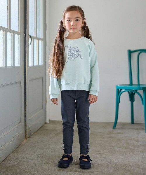 ANY / エニィ レギンス・スパッツ | 裾リボン 無地レギンス | 詳細8