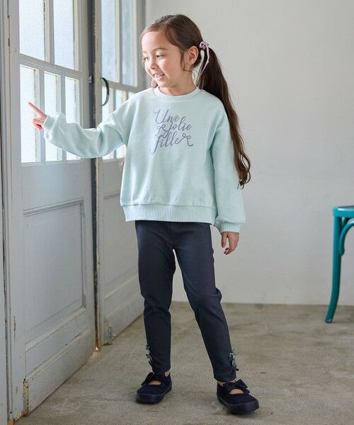 ANY / エニィ レギンス・スパッツ | 裾リボン 無地レギンス | 詳細9