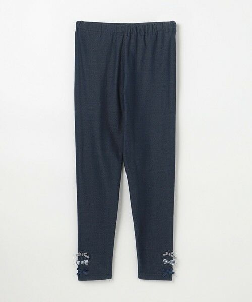 ANY / エニィ レギンス・スパッツ | 裾リボン 無地レギンス | 詳細10