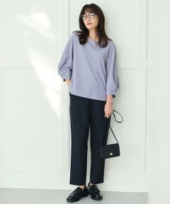 ANY / エニィ その他パンツ | 【6サイズ展開/ウエストゴム】イージーテーパードパンツ