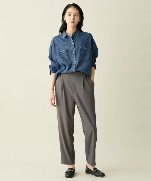 ANY / エニィ その他パンツ | 【6サイズ展開/ウエストゴム】イージーテーパードパンツ | 詳細1