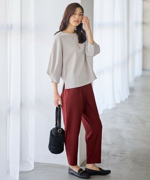 ANY / エニィ その他パンツ | 【6サイズ展開/ウエストゴム】イージーテーパードパンツ | 詳細20