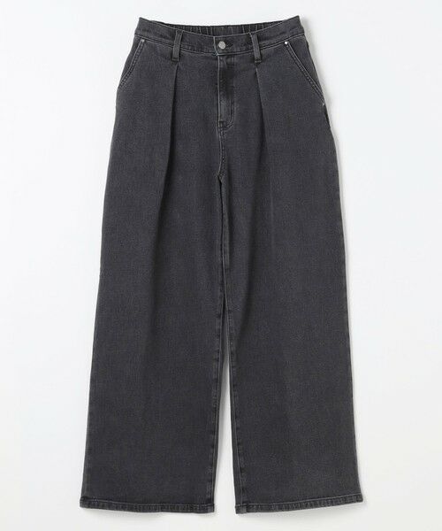 ANY / エニィ デニムパンツ | 【ウエストゴム】タックワイドデニム | 詳細4