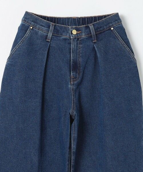 ANY / エニィ デニムパンツ | 【ウエストゴム】タックワイドデニム | 詳細10