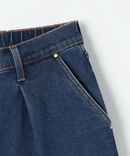 ANY / エニィ デニムパンツ | 【ウエストゴム】タックワイドデニム | 詳細12