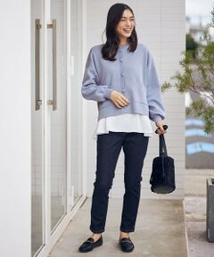 ANY / エニィ デニムパンツ | 【ウエストゴム】ウルトライージースキニーデニム