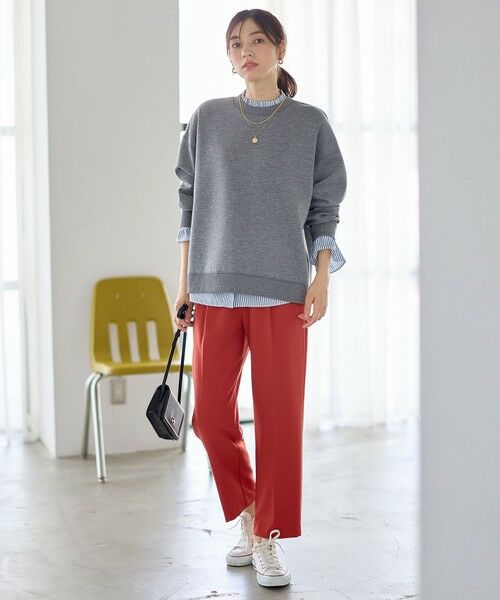 ANY / エニィ その他パンツ | 【6サイズ展開/裏起毛/ウエストゴム】ウォームテーパードパンツ | 詳細24